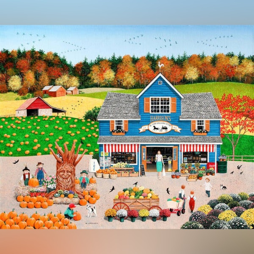 The Old Country Store 1000 piece puzzle by Bits and Pieces (1.33 lb)